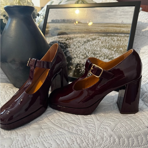 Sezane Shoes - Sezane Monique High Mary Jane Shoes